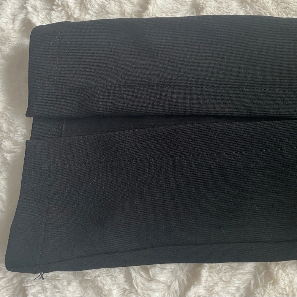 ZARA NWT High-Rise Pleat Front Split Ankle Leggings L (runs small) - Picture 5 of 9